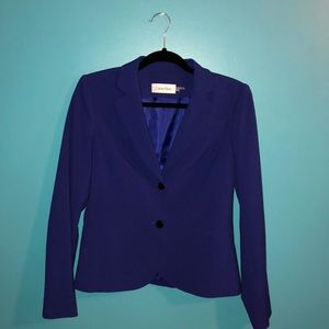 Purple Calvin Klein Blazer!